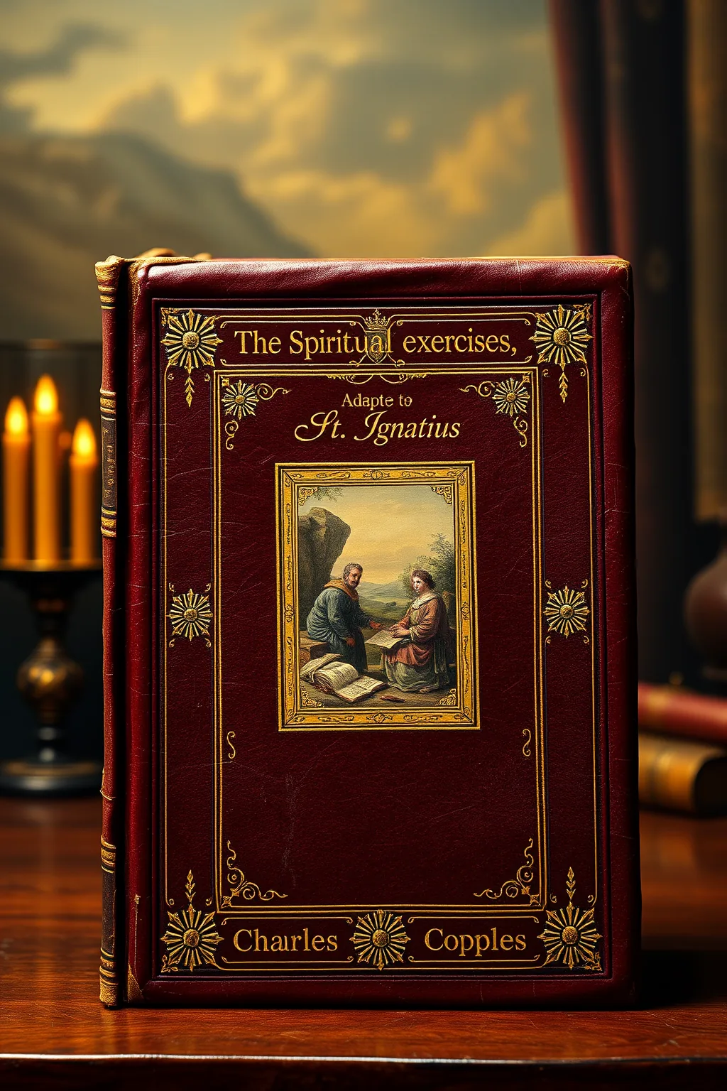 The spiritual exercises of St. Ignatius: adapted to an eight days retreat and six triduums in preparation for the semi-annual renovation of the vows, all for the use of Jesuits only