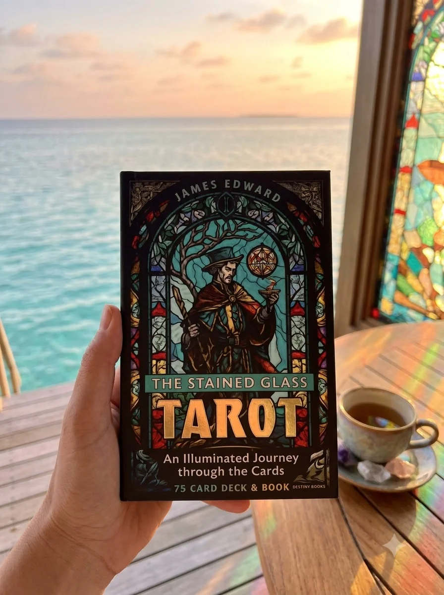 The Stained Glass Tarot: An Illuminated Journey Through the Cards — photo 2