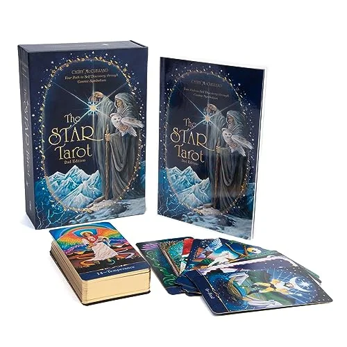 The Star Tarot: Your Path to Self-Discovery Through Cosmic Symbolism (Tarot Kit Box Set with 78 Cards and Guide Book) (Edition, Revised and Expanded) — photo 3