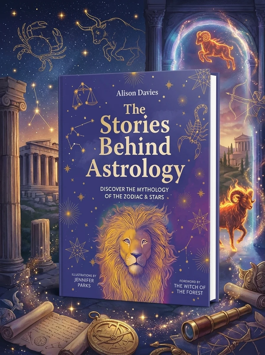 The Stories Behind Astrology: Discover the Mythology of the Zodiac & Stars Davies, Alison