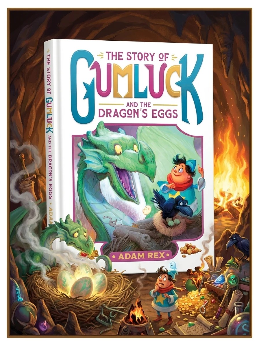 The Story of Gumluck and the Dragon's Eggs: Book Two Rex, Adam