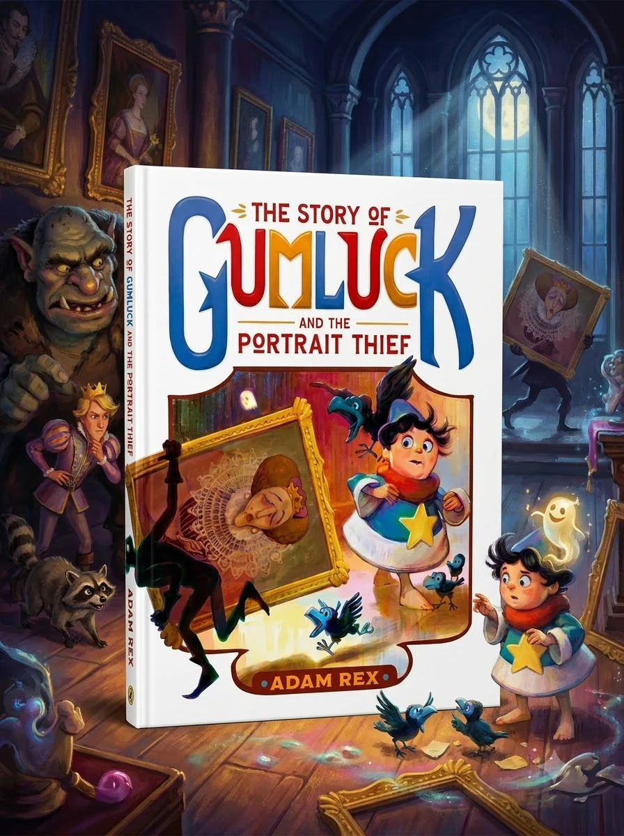 The Story of Gumluck and the Portrait Thief: Book 4 Rex, Adam