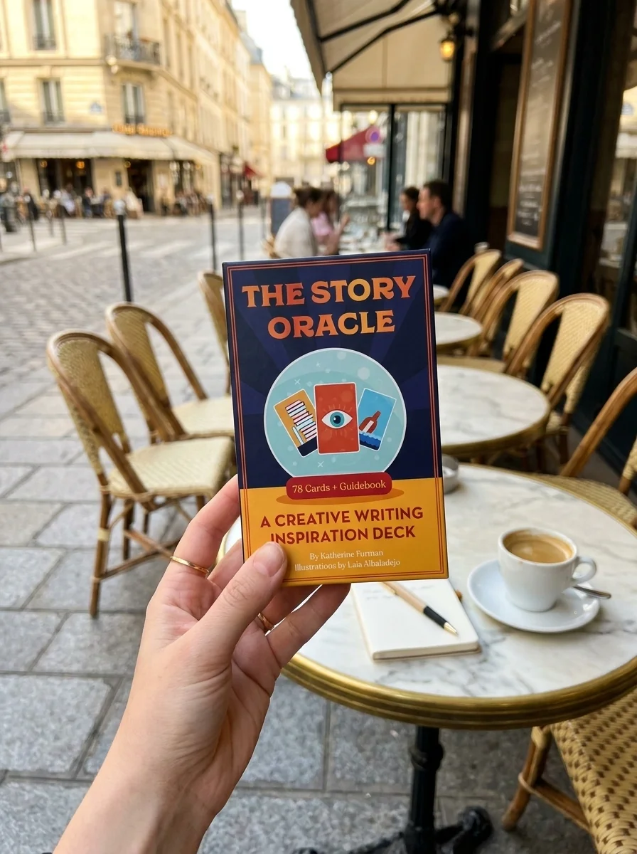 The Story Oracle: A Creative Writing Inspiration Deck--78 Cards and Guidebook — photo 2