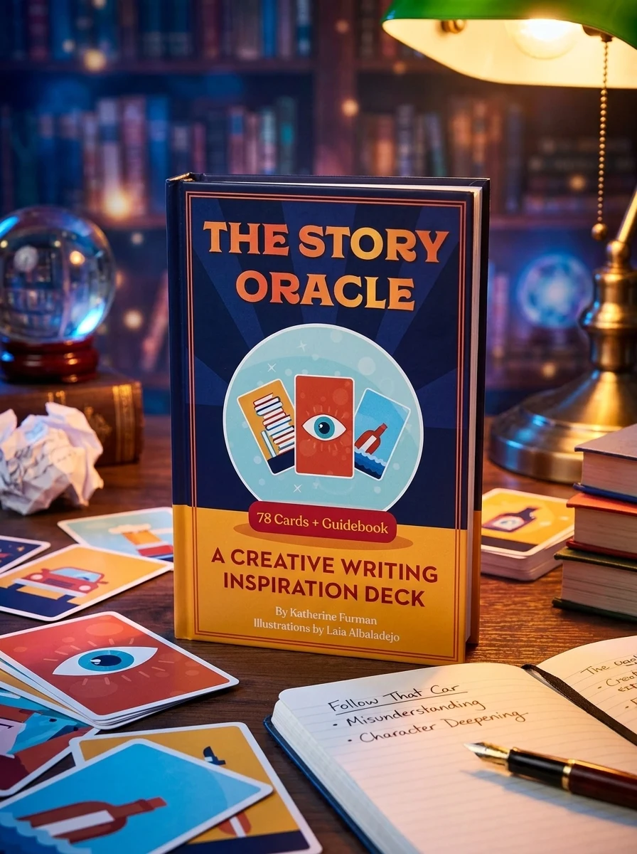 The Story Oracle: A Creative Writing Inspiration Deck--78 Cards and Guidebook