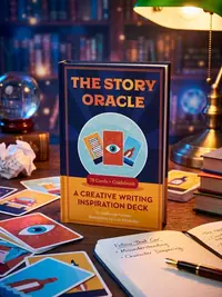 The Story Oracle: A Creative Writing Inspiration Deck--78 Cards and Guidebook — photo 1