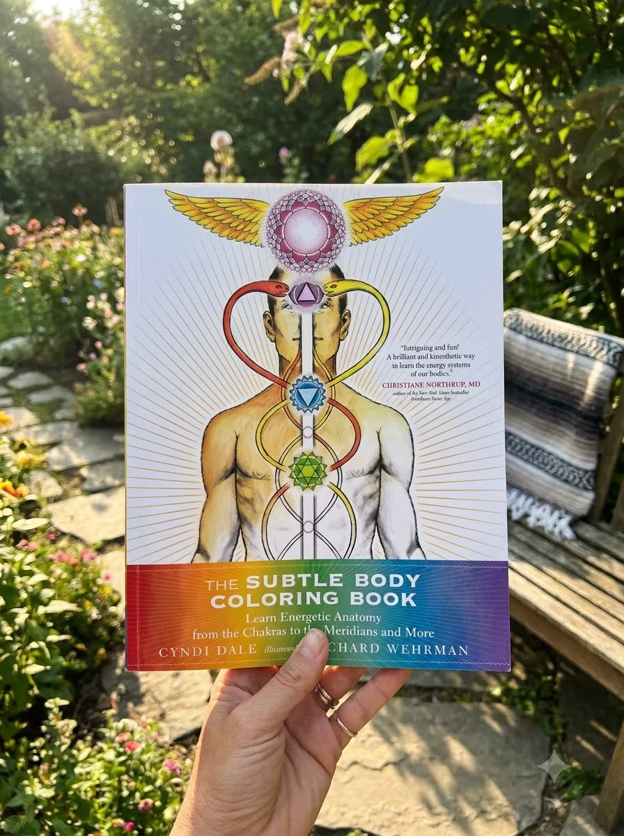 The Subtle Body Coloring Book: Learn Energetic Anatomy--From the Chakras to the Meridians and More — photo 2
