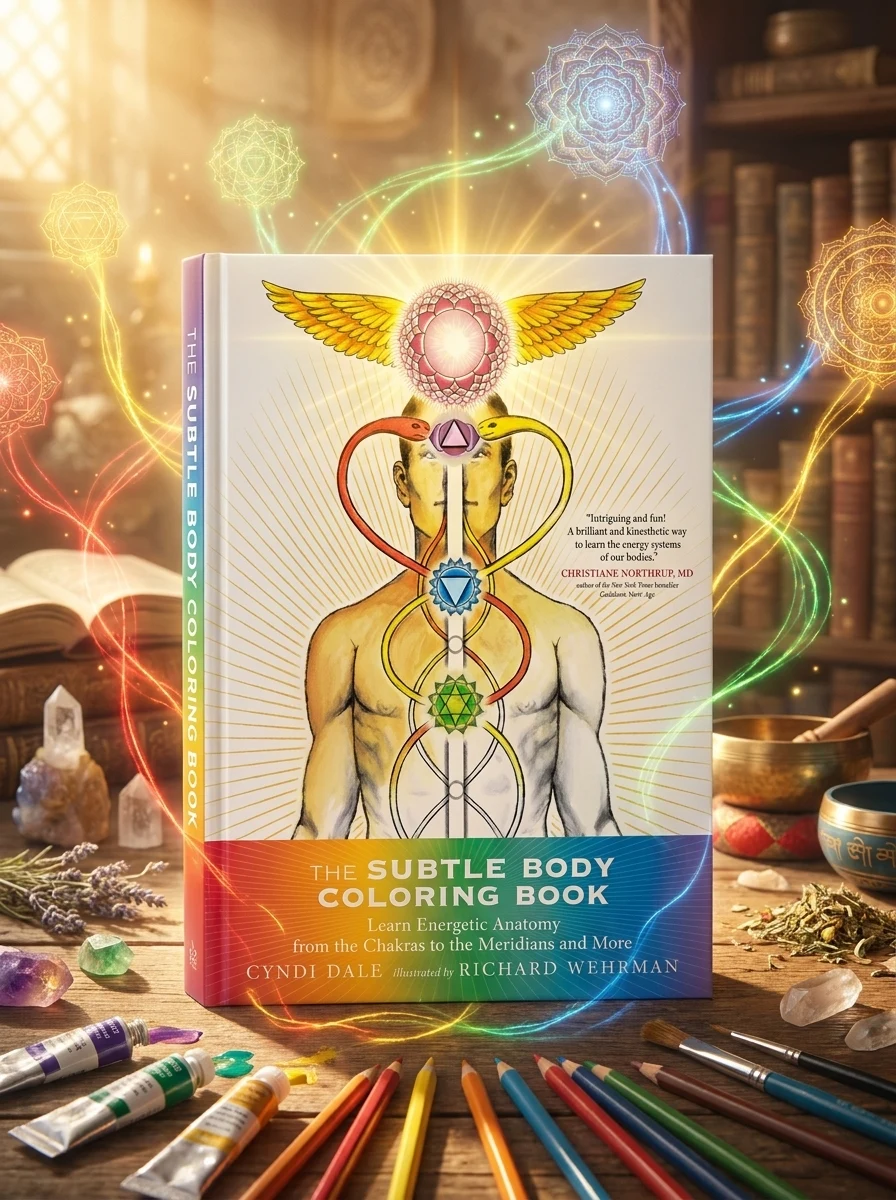The Subtle Body Coloring Book: Learn Energetic Anatomy--From the Chakras to the Meridians and More