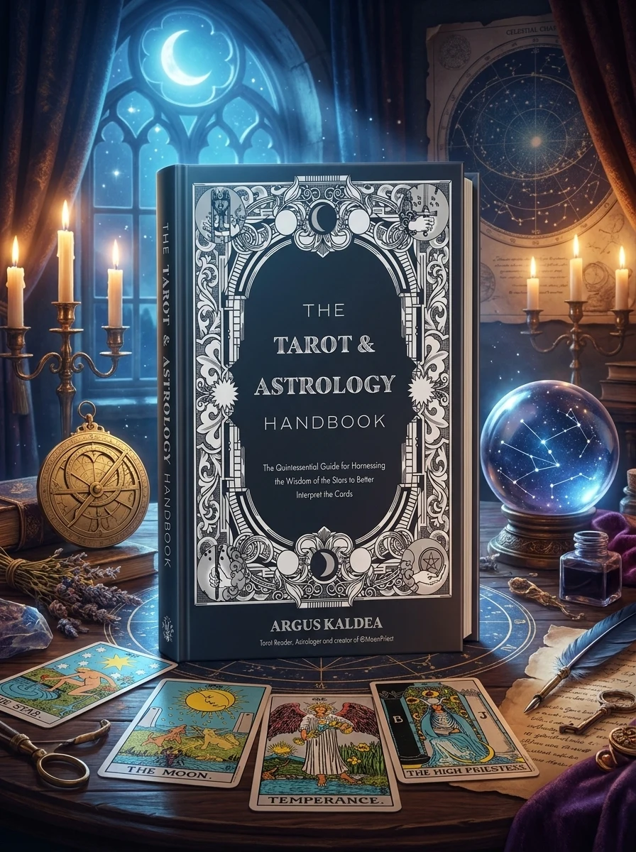 The Tarot & Astrology Handbook: The Quintessential Guide for Harnessing the Wisdom of the Stars to Better Interpret the Cards