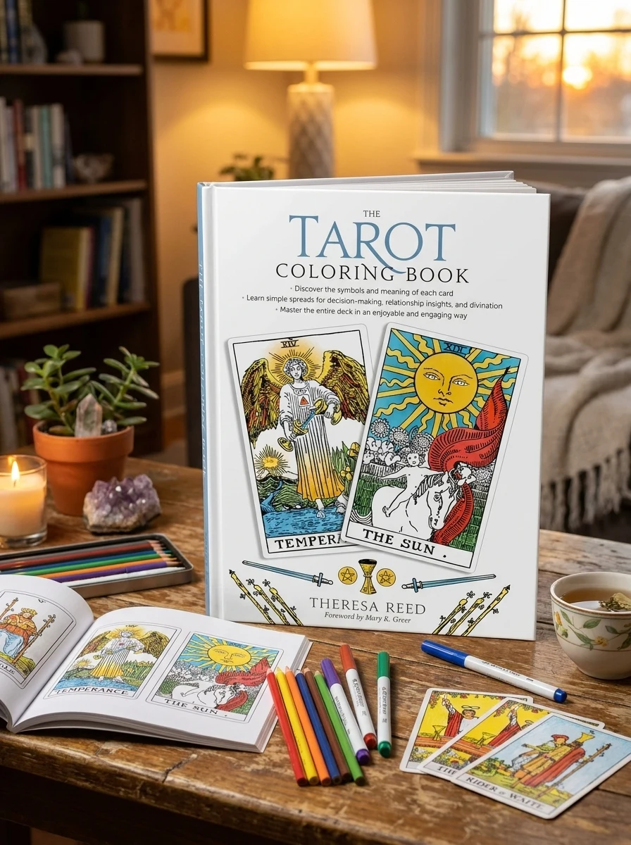 The Tarot Coloring Book