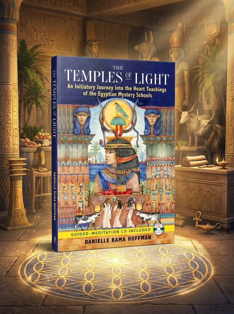 The Temples of Light: An Initiatory Journey Into the Heart Teachings of the Egyptian Mystery Schools [With CD (Audio)]