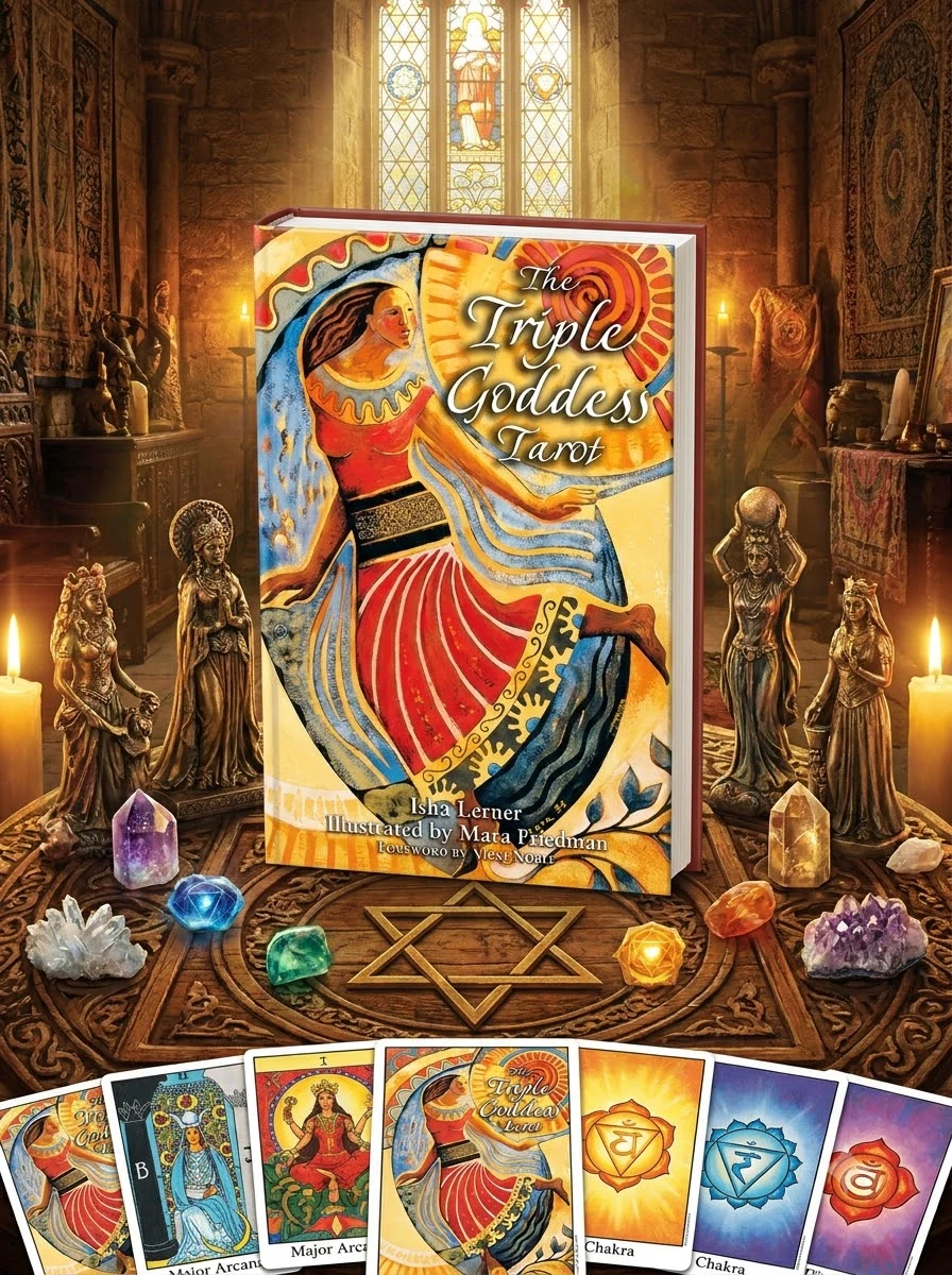 The Triple Goddess Tarot: The Power of the Major Arcana, Chakra Healing, and the Divine Feminine