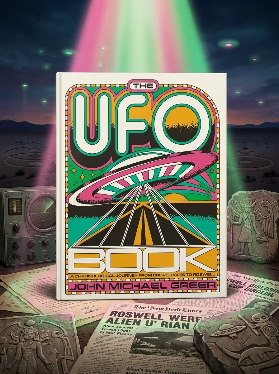 The UFO Book: A Chronological Journey from Crop Circles to Roswell