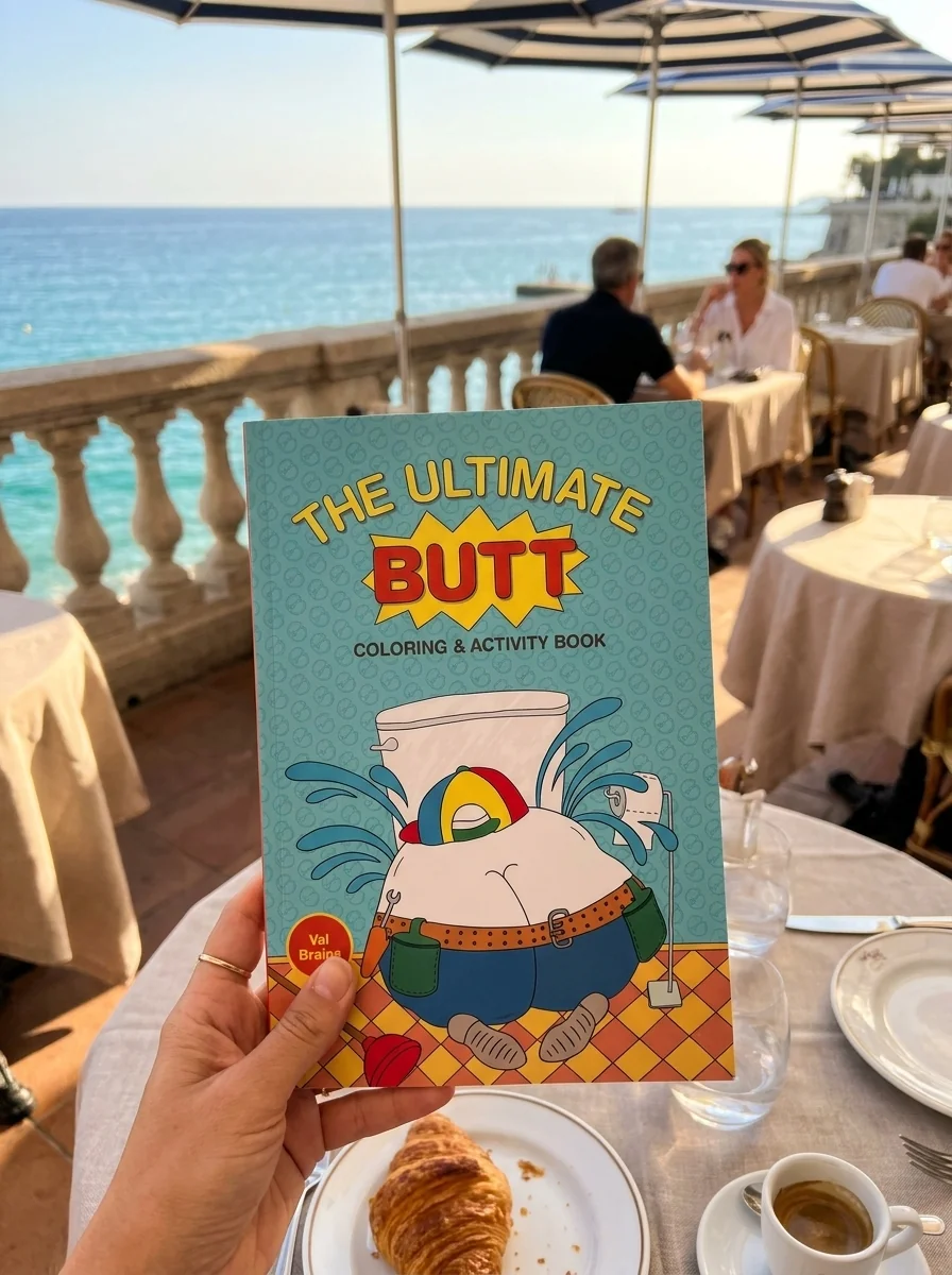 The Ultimate Butt Coloring and Activity Book — photo 2