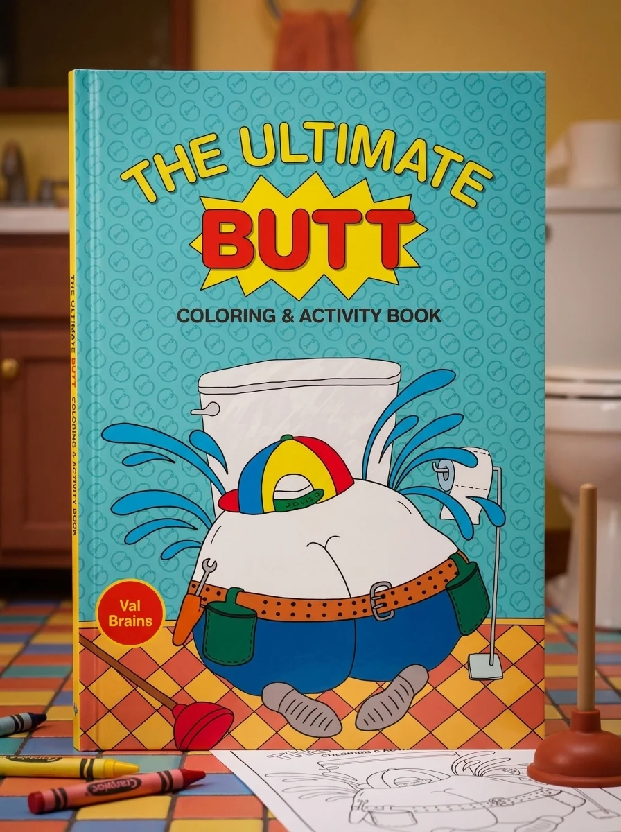 The Ultimate Butt Coloring and Activity Book