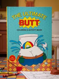 The Ultimate Butt Coloring and Activity Book — photo 1