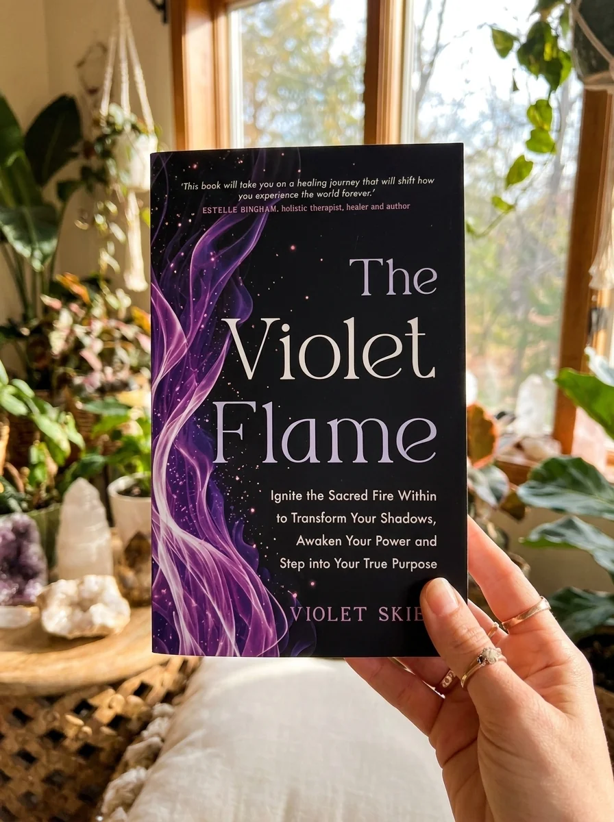 The Violet Flame: Ignite the Sacred Fire Within to Transform Your Shadows, Awaken Your Power and Step Into Your True Purpose — photo 2