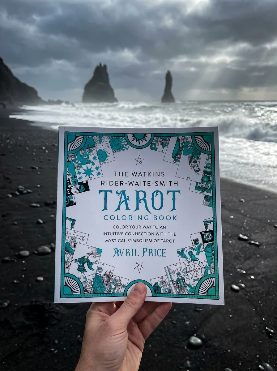 The Watkins Rider-Waite-Smith Tarot Coloring Book: Color Your Way to an Intuitive Connection with the Mystical Symbolism of Tarot — photo 2
