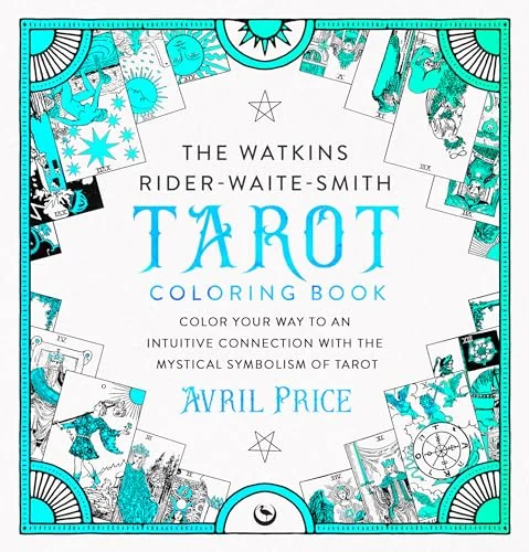 The Watkins Rider-Waite-Smith Tarot Coloring Book: Color Your Way to an Intuitive Connection with the Mystical Symbolism of Tarot — photo 3