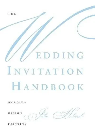 The Wedding Invitation Handbook: Wording, Design, Printing — dewey-pub:Schiffer