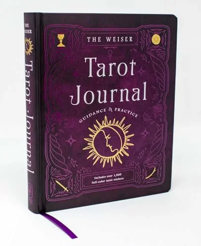 The Weiser Tarot Journal: Guidance and Practice (for Use with Any Tarot Deck--Includes 208 Specially Designed Journal Pages and 1,920 Full-Color Tarot Sti Reed, Theresa