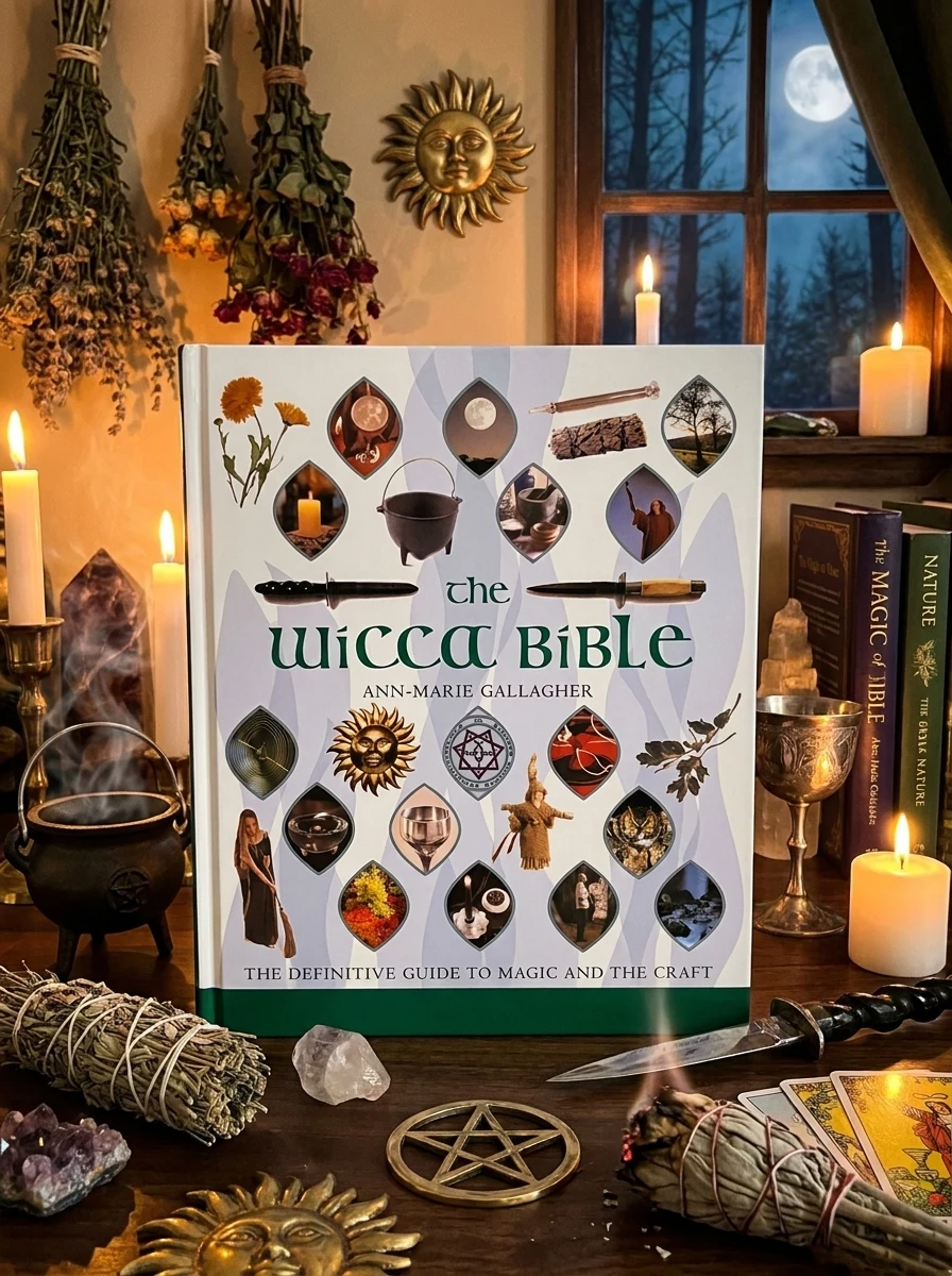 The Wicca Bible: The Definitive Guide to Magic and the Craft (Co-Edition) Gallagher, Ann-Marie