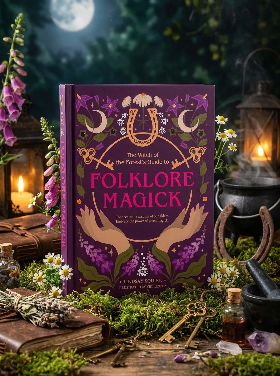 The Witch of the Forest's Guide to Folklore Magick: Connect to the Wisdom of Our Elders. Embrace the Power of Green Magick. Squire, Lindsay