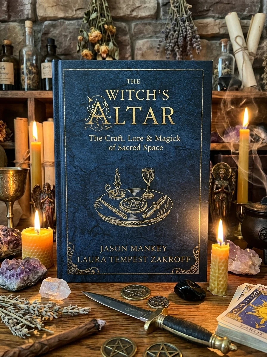 The Witch's Altar: The Craft, Lore & Magick of Sacred Space Mankey, Jason