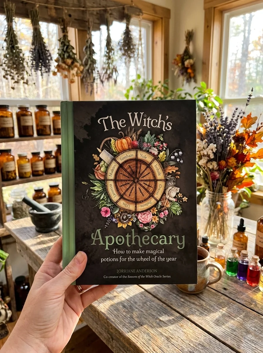 The Witch's Apothecary: Seasons of the Witch: Learn How to Make Magical Potions Around the Wheel of the Year to Improve Your Physical and Spiritual Well-B Anderson, Lorriane — photo 2