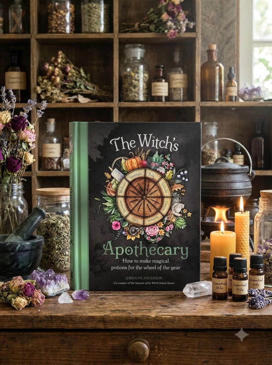 The Witch's Apothecary: Seasons of the Witch: Learn How to Make Magical Potions Around the Wheel of the Year to Improve Your Physical and Spiritual Well-B Anderson, Lorriane