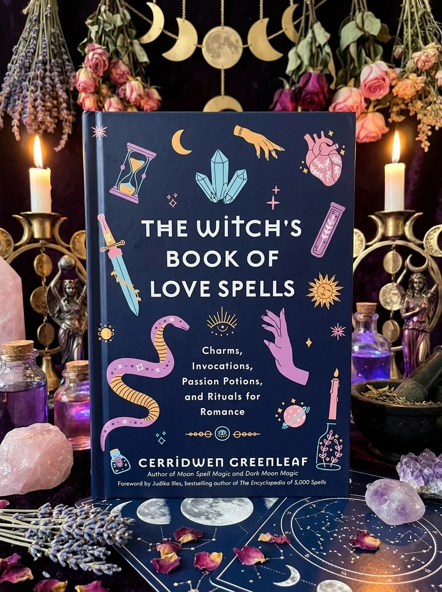 The Witch's Book of Love Spells: Charms, Invocations, Passion Potions, and Rituals for Romance (Love Spells, Moon Spells, Religion, New Age, Spirituality,