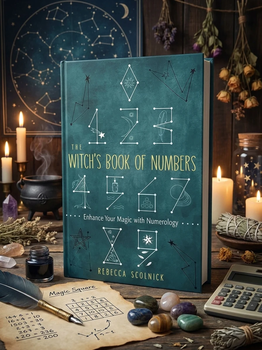 The Witch's Book of Numbers: Enhance Your Magic with Numerology Scolnick, Rebecca