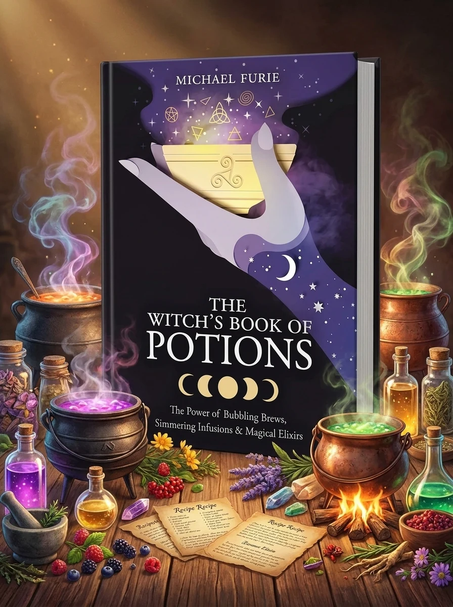 The Witch's Book of Potions: The Power of Bubbling Brews, Simmering Infusions & Magical Elixirs