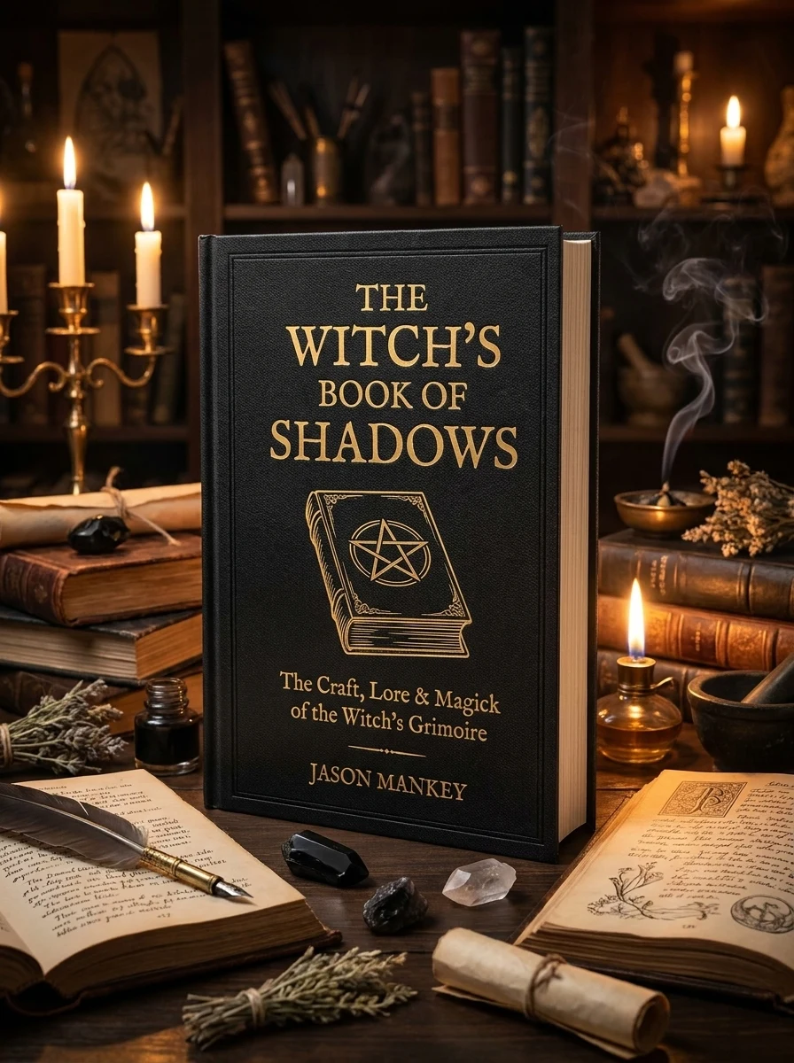 The Witch's Book of Shadows: The Craft, Lore & Magick of the Witch's Grimoire Mankey, Jason