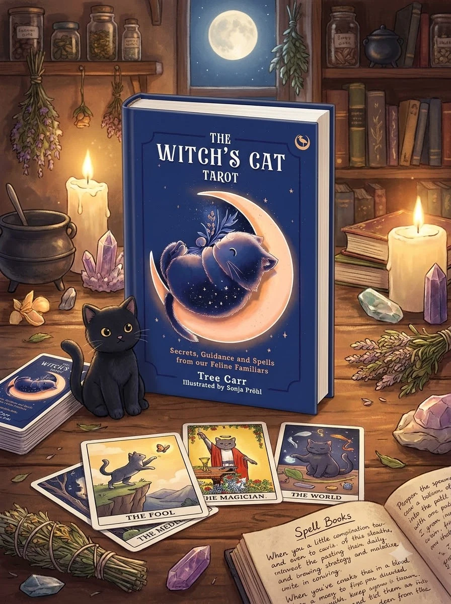 The Witch's Cat Tarot: Secrets, Guidance and Spells from Our Feline Familiars