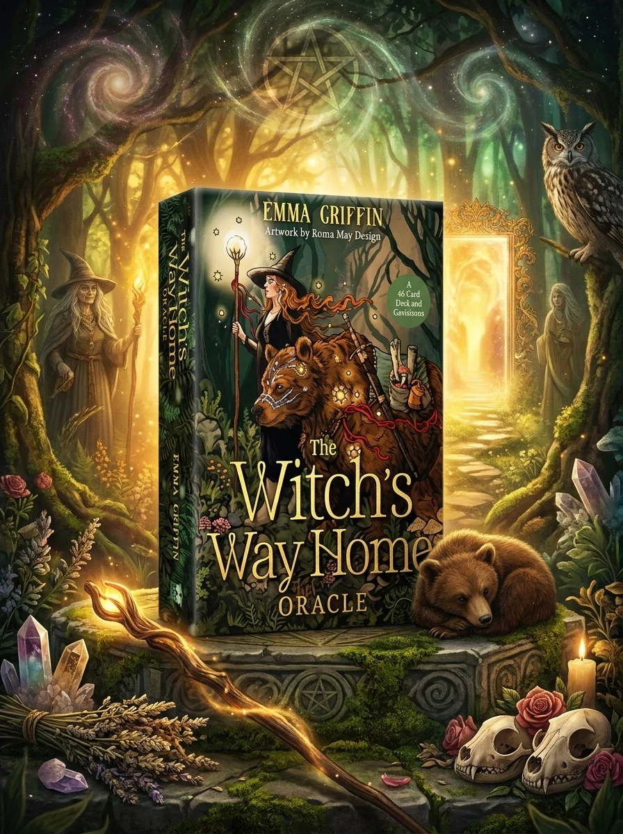 The Witch's Way Home Oracle: A 44-Card Deck and Guidebook