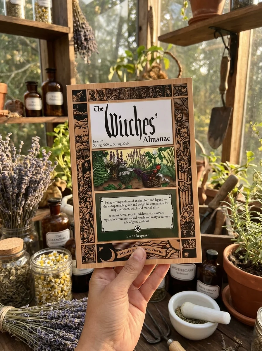 The Witches Almanac: Issue 28, Spring 2009 to Spring 2010: Plants & Healing Herbs (2009-2010) Theitic — photo 2