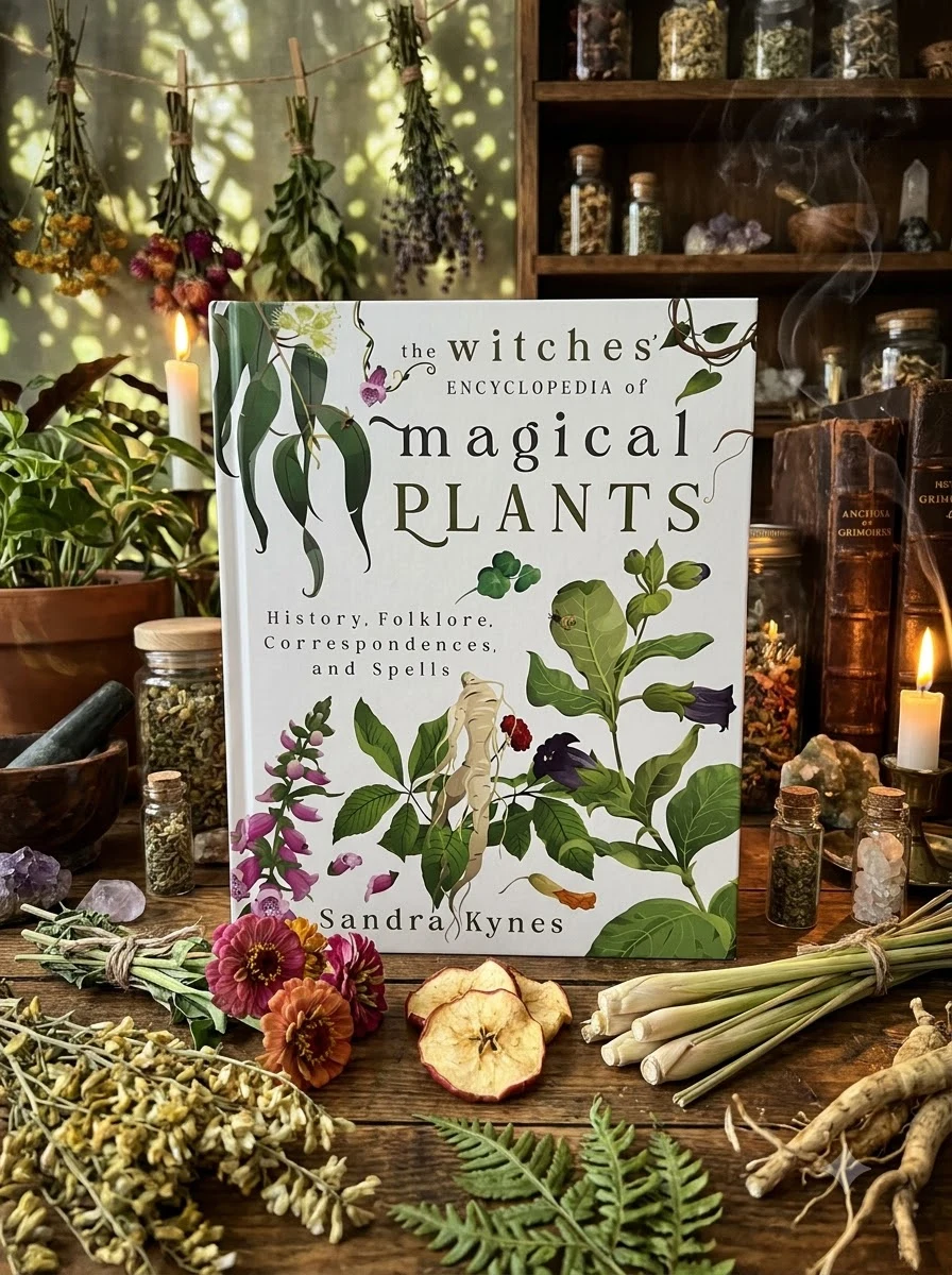 The Witches' Encyclopedia of Magical Plants: History, Folklore, Correspondences, and Spells