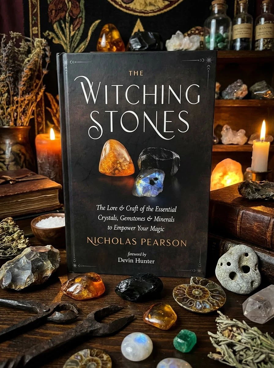 The Witching Stones: The Lore and Craft of the Essential Crystals, Gemstones, and Minerals to Empower Your Magic