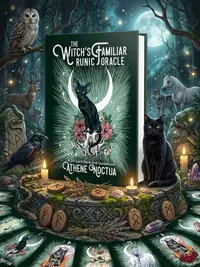 The Witchs Familiar Runic Oracle: A 24-Card Deck and Guidebook — photo 1