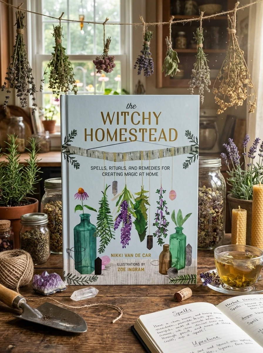 The Witchy Homestead: Spells, Rituals, and Remedies for Creating Magic at Home