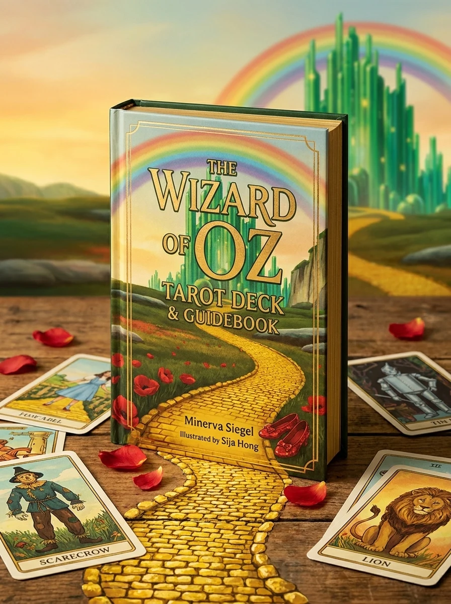 The Wizard of Oz Tarot Deck and Guidebook by Davis, Erica