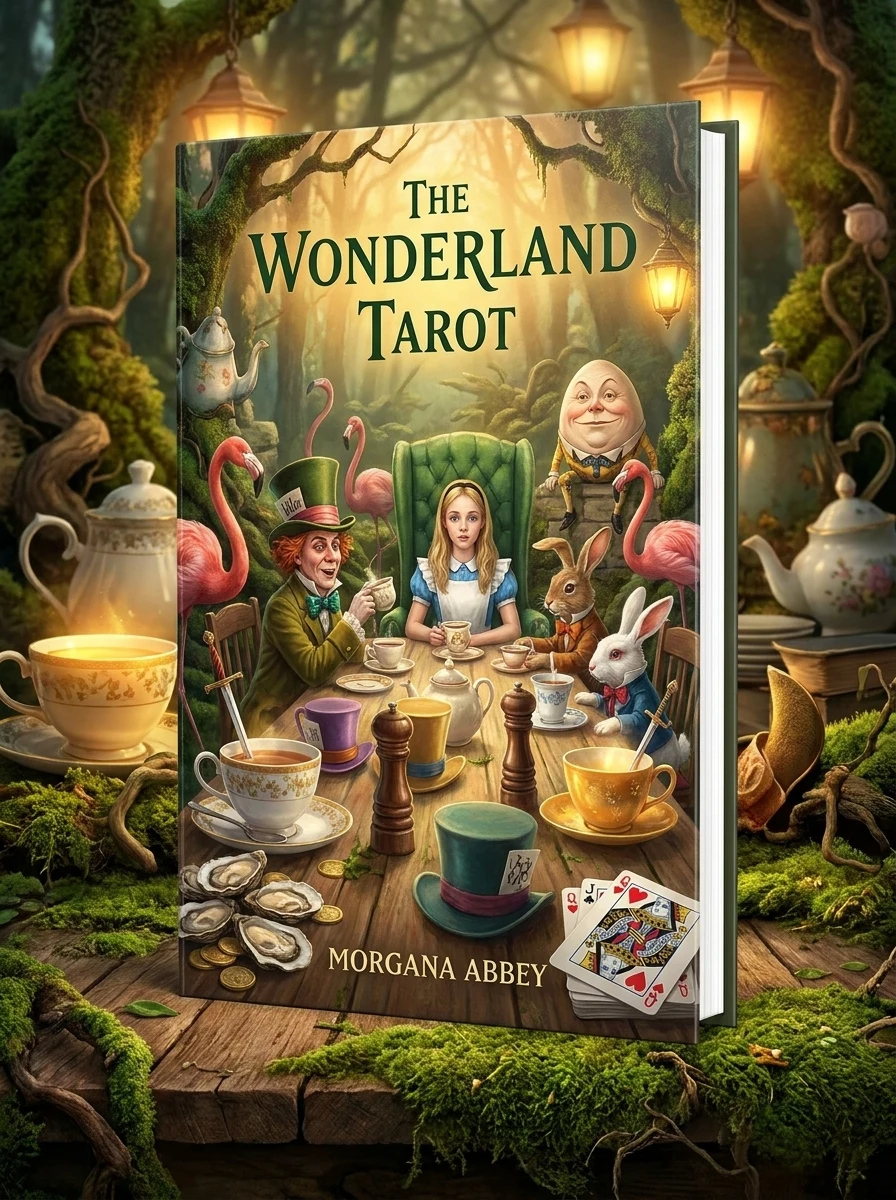 The Wonderland Tarot in a Tin