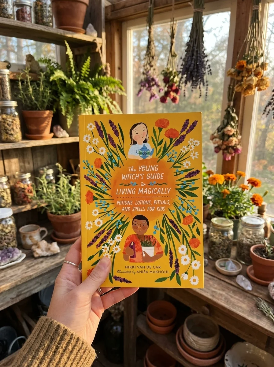 The Young Witch's Guide to Living Magically: Potions, Lotions, Rituals, and Spells for Kids — photo 2