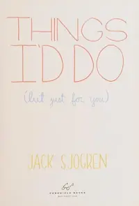 Things I'd Do (But Just for You) — photo 2