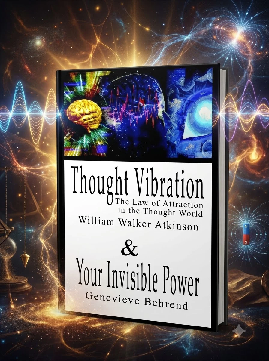 Thought Vibration or the Law of Attraction in the Thought World & Your Invisible Power By William Walker Atkinson and Genevieve Behrend - 2 Bestseller