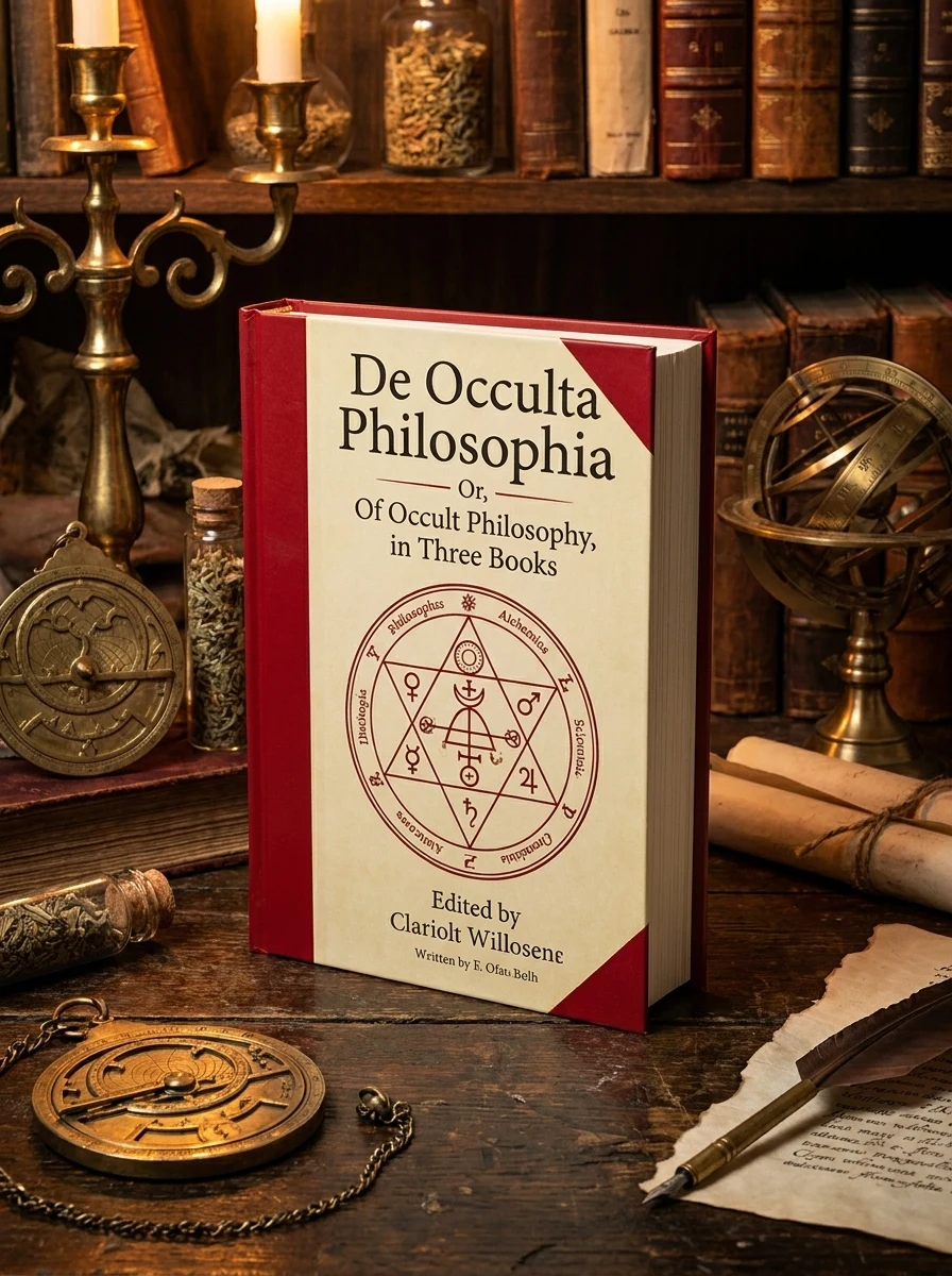 Three Books of Occult Philosophy by Agrippa, Heinrich Cornelius