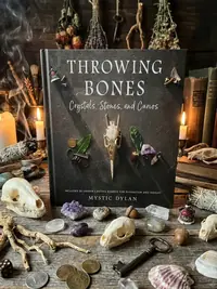 Throwing Bones, Crystals, Stones, and Curios: Includes 20 Unique Casting Boards for Divination and Insight — photo 1