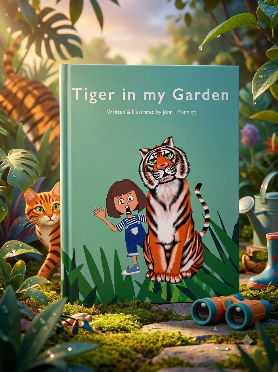 Tiger in my Garden