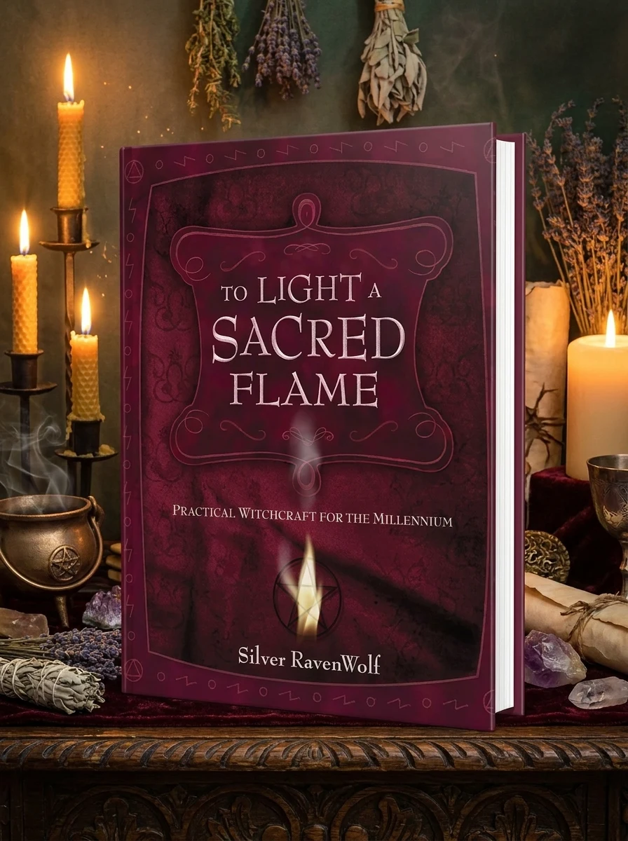 To Light a Sacred Flame: Practical Witchcraft for the Millennium Ravenwolf, Silver