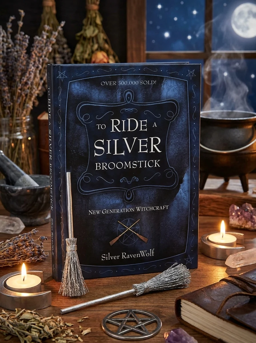 To Ride a Silver Broomstick: New Generation Witchcraft Ravenwolf, Silver